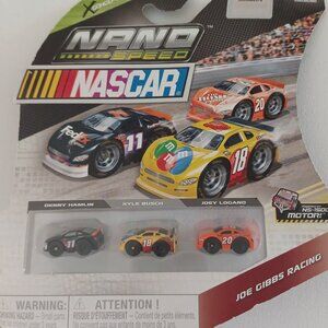 Xconcepts Nano Speed Nascar Denny Hamlin Kyle Busch Joe Logano RARE DRIVER COMBO